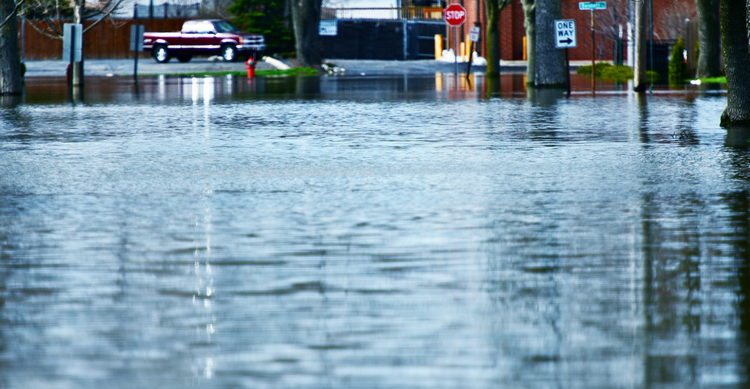 flooded streets