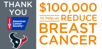 thank you american cancer society houston texans