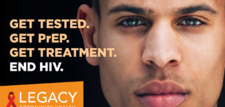 End HIV Red Ribbon Logo