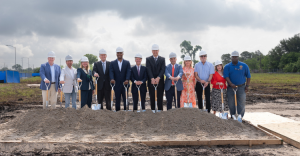 Houston Methodist Board Member David Underwood Jr., Legacy Endowment Board Member George Hawkins, Houston Methodist SVP of Community Development Cathy Easter, Houston Methodist Board Chair Gregory Nelson, Legacy Operating Board Chair Ryan Martin, Houston Methodist President & CEO Dr. Marc Boom, Legacy Interim CEO Robert Palussek, Houston City Councilmember Julian Ramirez, Legacy Chief Development & External Affairs Officer Chree Boydstun, Legacy Operating Board Member Gary Hammett, Legacy Operating and Endowment Boards Member Ronnie Kurtin, State Representative Charlene Ward Johnson liason Timothy White